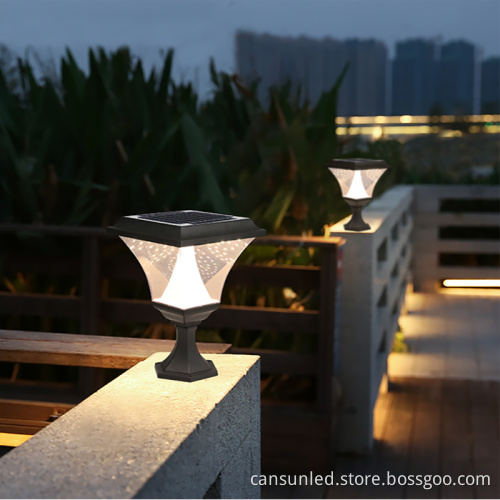 IP65 Waterproof Outdoor Gate & Pillar LED Lights for Garden Decoration